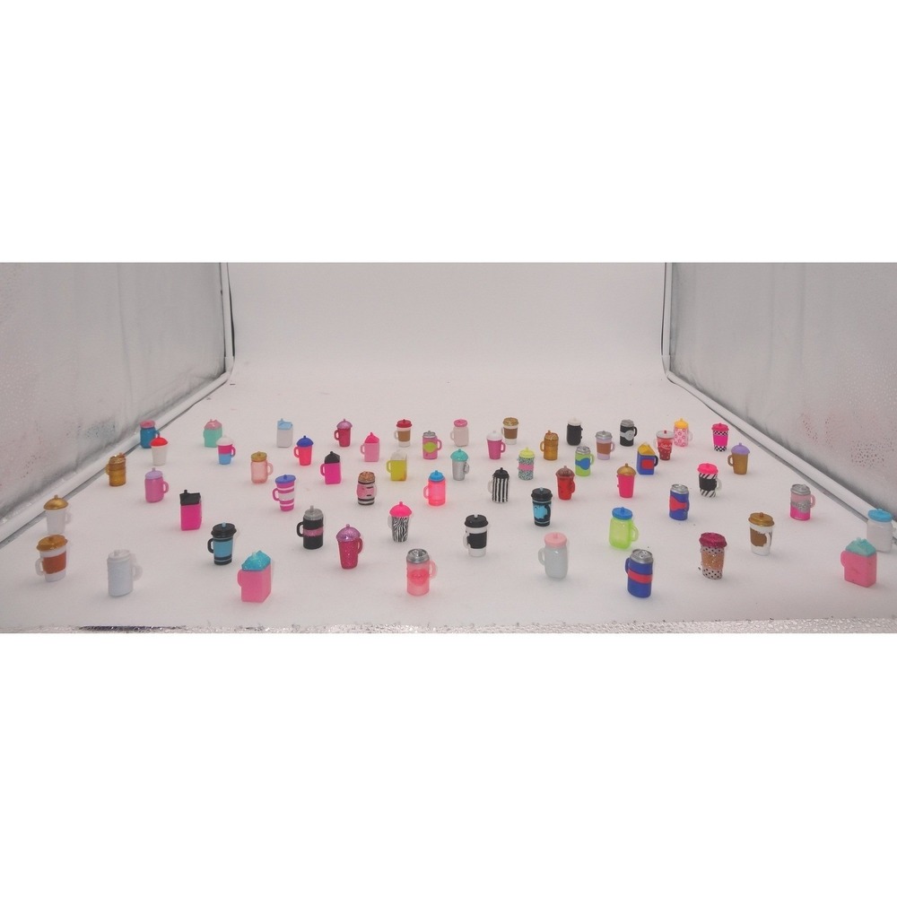 LOL Surprise Doll Accessories Bottle‎ Lot 50 Pieces Mixed Colors Styles